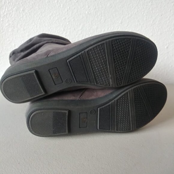 St. John's Bay Kellman women's size 7.5 gray slouch boots - Picture 9 of 11